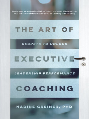 cover image of The Art of Executive Coaching